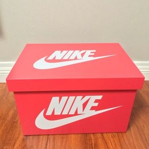 BIG NIKE SHOE BOX FOR SHOE STORAGE
